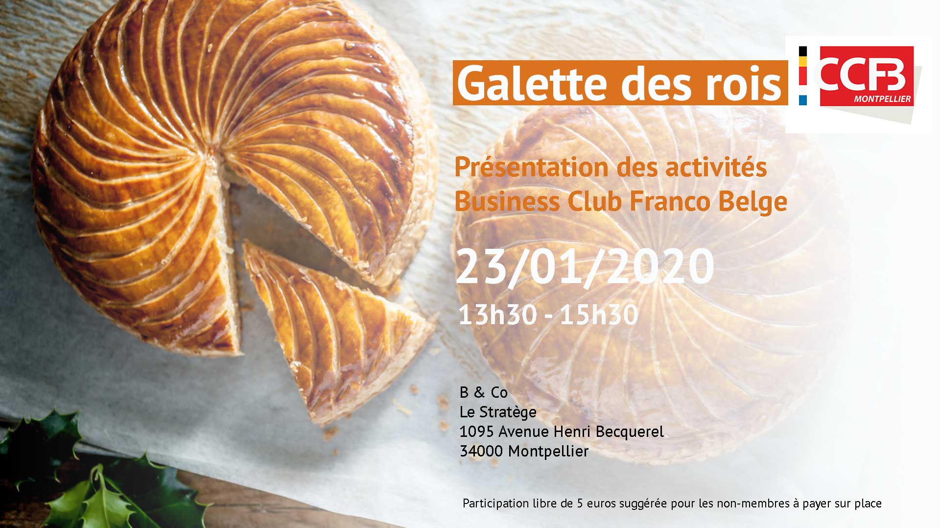 Galette Des Rois 2020 A Montpellier Ccfb